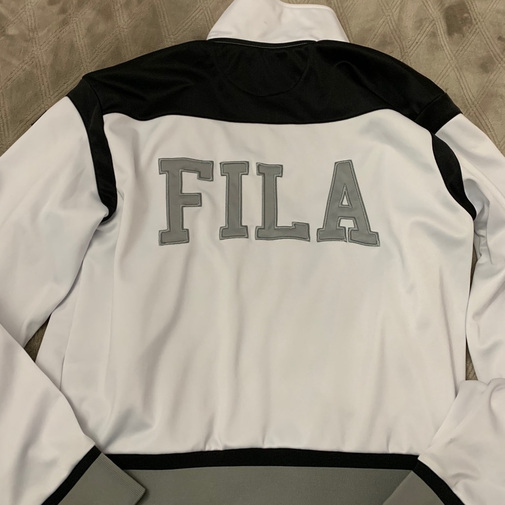 Women’s Fila cropped bomber jacket